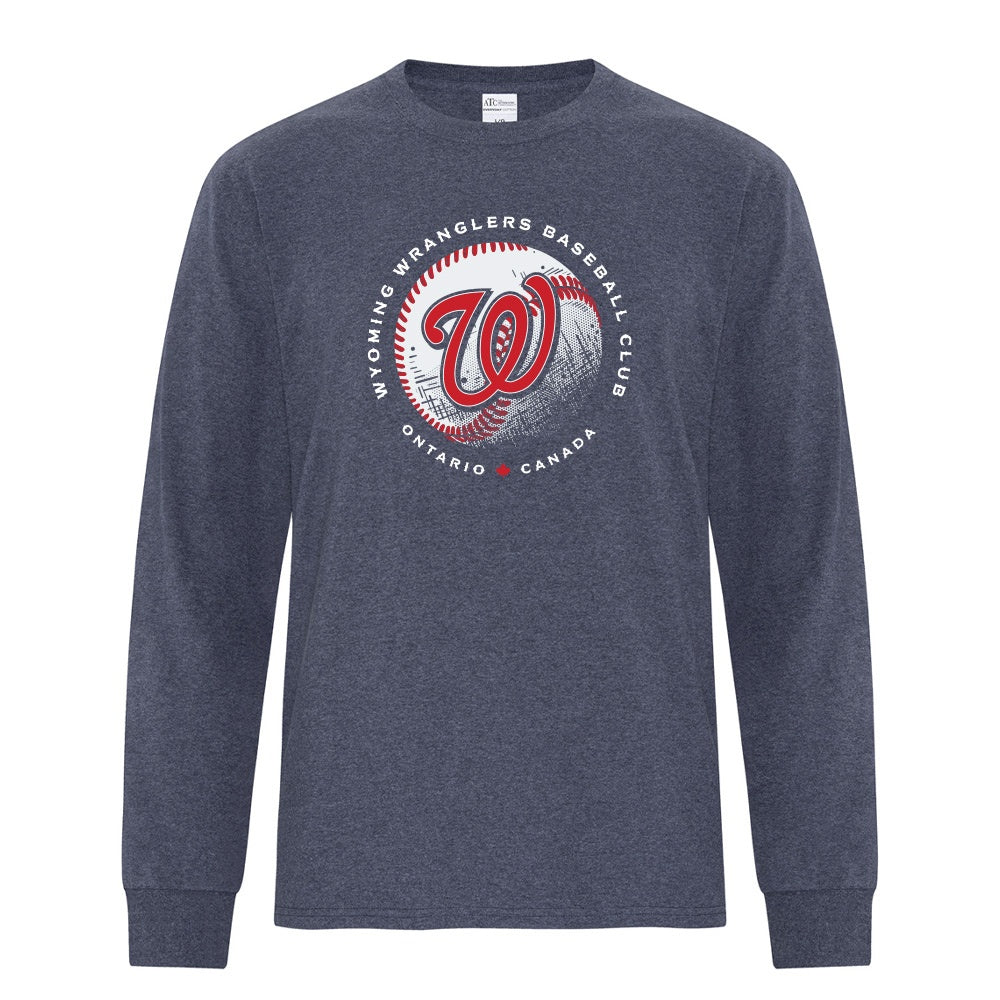 Wyoming Wranglers Adult Cotton Long Sleeve