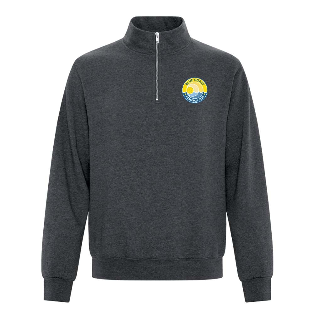 Blue Coast Pickleball Men's Fleece 1/4 Zip Sweatshirt