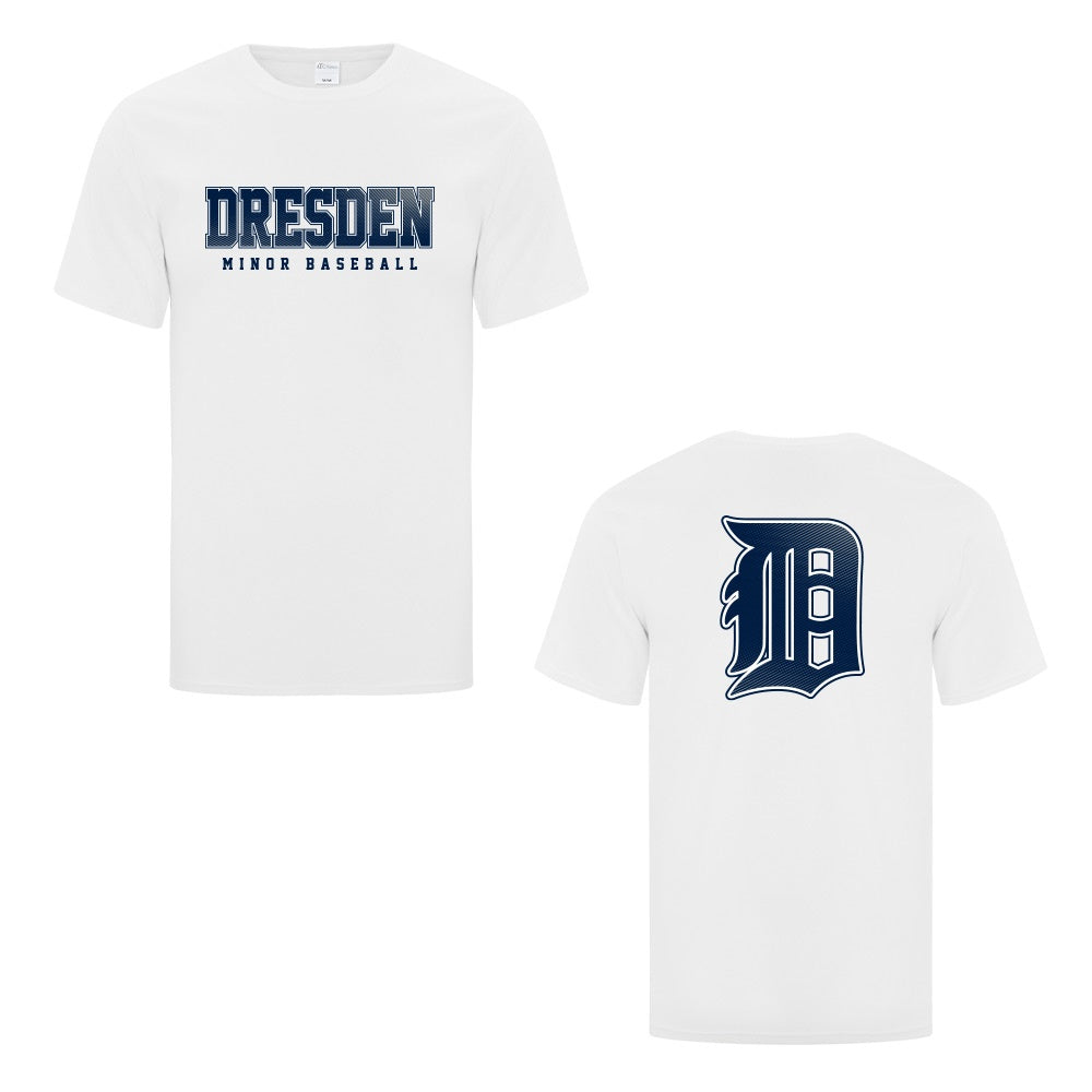 Dresden Minor Baseball Adult Cotton T-Shirt