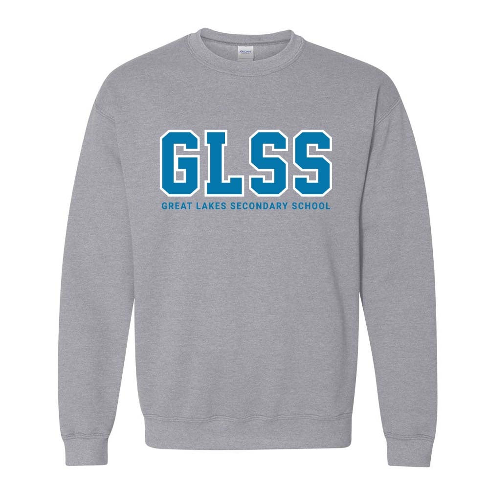 Great Lakes Adult Twill Heavy Blend Crewneck Sweatshirt