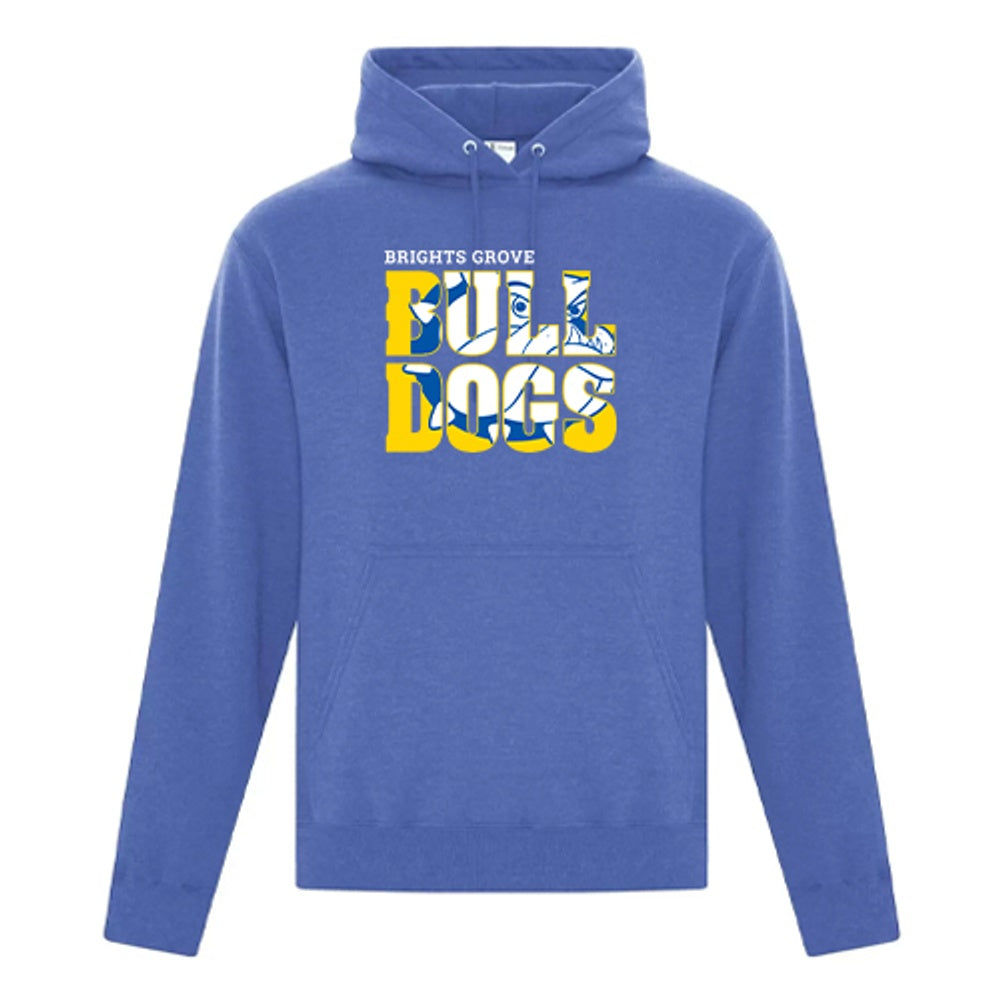 Brights Grove Adult Everyday Fleece Hooded Sweatshirt