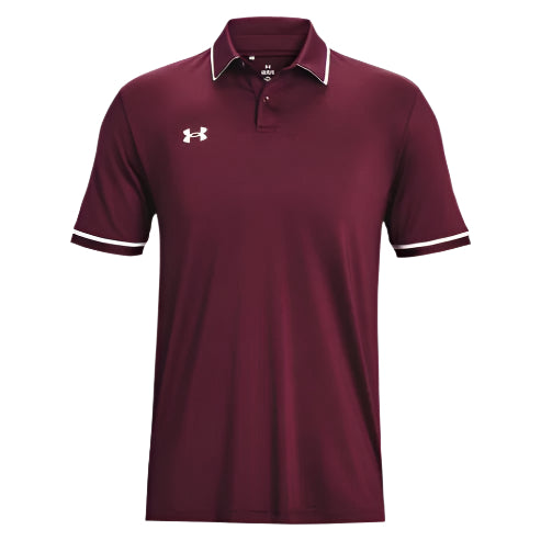 UNDER ARMOUR MENS TIPPED TEAMS PERFORMANCE POLO