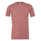 UNISEX BELLA + CANVAS HEATHER CVC T-SHIRT