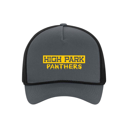 High Park Cotton Twill 5-Panel Trucker Rope Cap