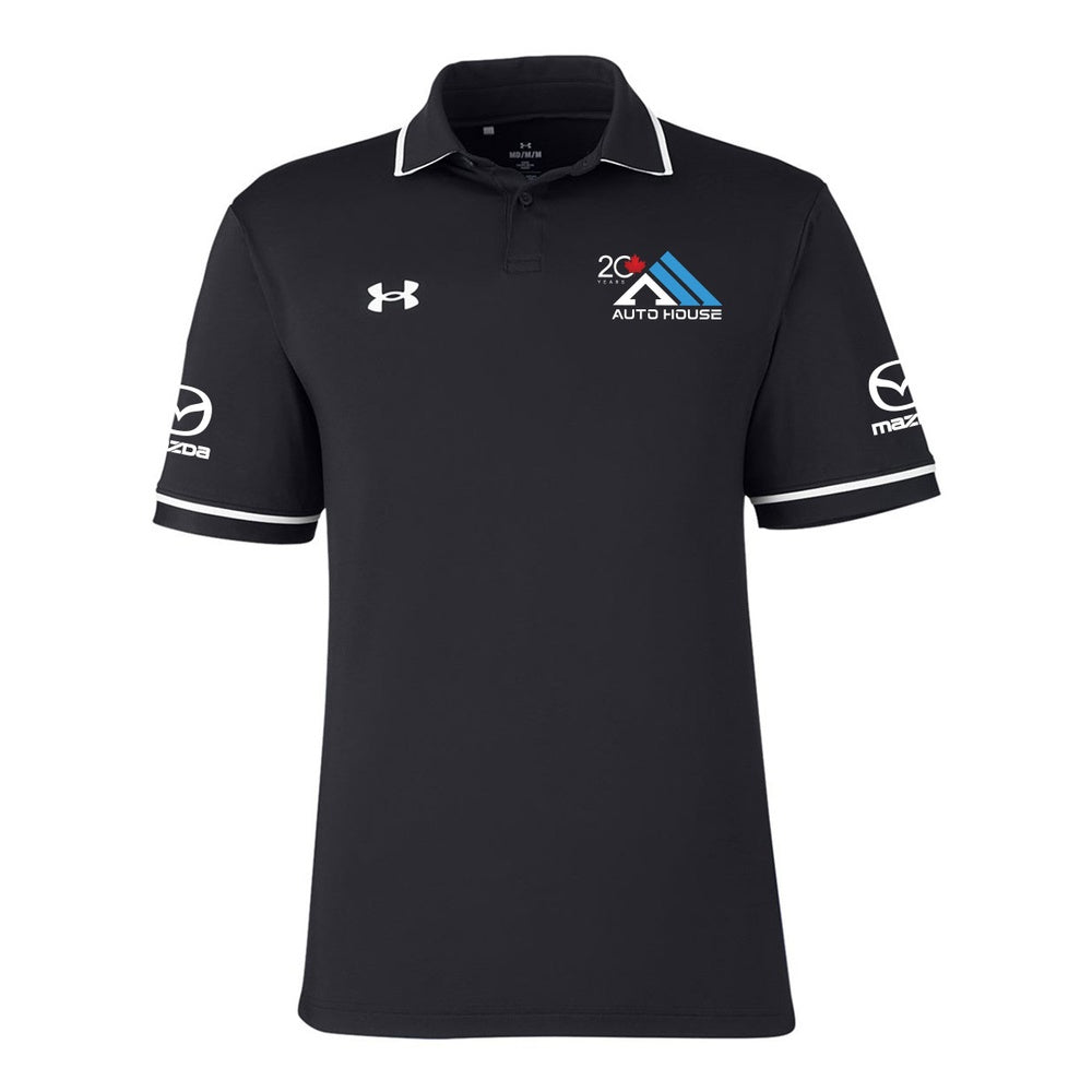 Auto House Mazda Adult Under Armour Tipped Teams Performance Polo