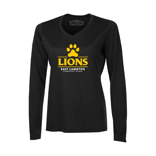 East Lambton Ladies' Pro Team Long Sleeve V-Neck T-Shirt
