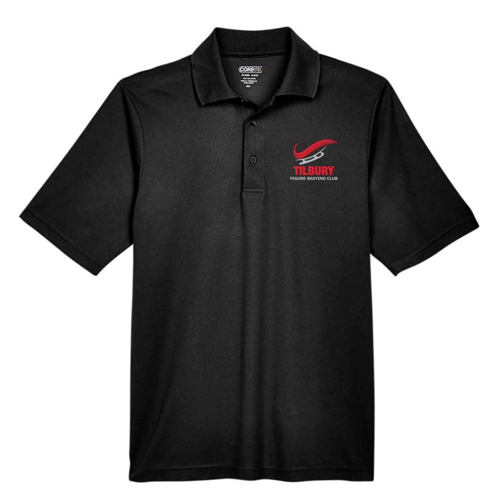 Tilbury Figure Skating Youth Origin Performance Piqué Polo