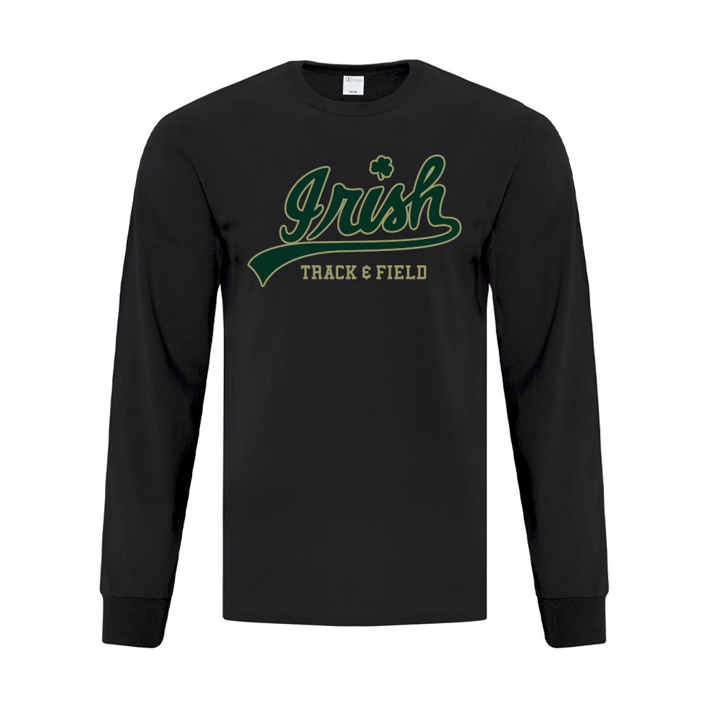 St Pats Track & Field Adult Everyday Cotton Long Sleeve T-Shirt