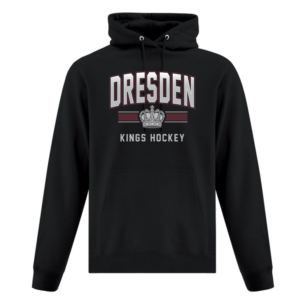 Dresden Jr Kings Adult Fleece Hooded Sweatshirt