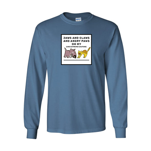 Jaws and Claws Ultra Cotton Long Sleeve T-Shirt