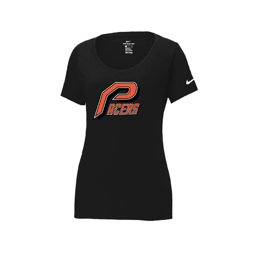 Point Edward Pacers Ladies' Nike Dri-FIT Cotton/Poly Scoop Neck Tee