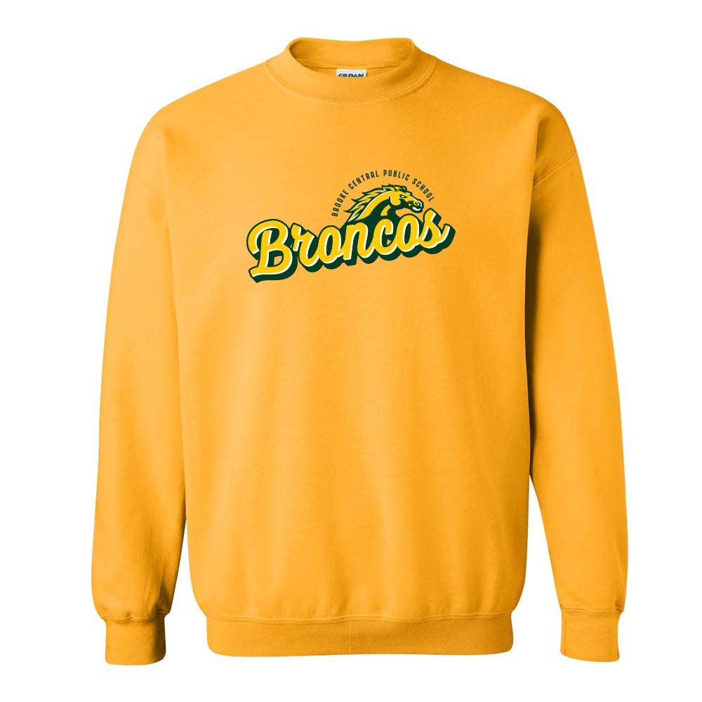 Brooke Central Adult Crewneck Sweatshirt