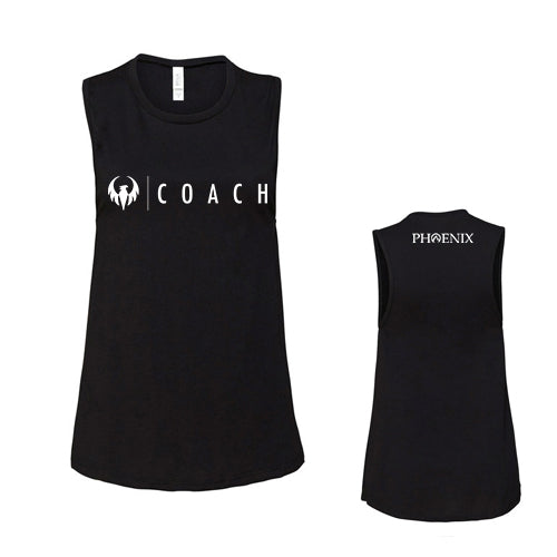 Phoenix Coach Ladies' Bella + Canvas Jersey Muscle Tank