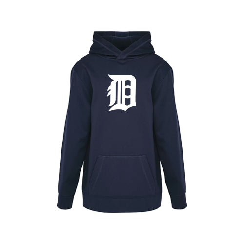 Dresden Minor Baseball Youth Game Day Fleece Hooded Sweatshirt