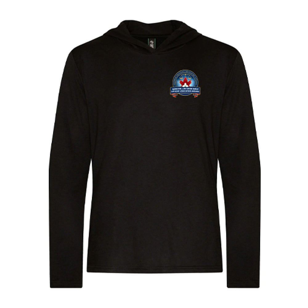 MLEOA of Ontario Adult KOI Element Triblend Long Sleeve Hooded Tee