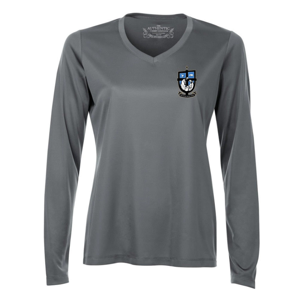 Holy Family Ladies' Pro Team Long Sleeve V-Neck