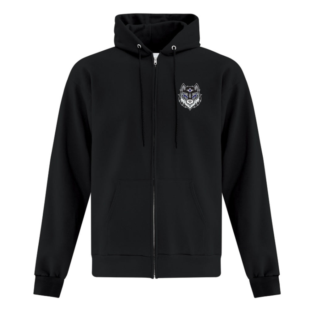 St. Teresa of Calcutta Adult Fleece Full Zip Hooded Sweatshirt