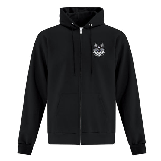 St. Teresa of Calcutta Adult Fleece Full Zip Hooded Sweatshirt