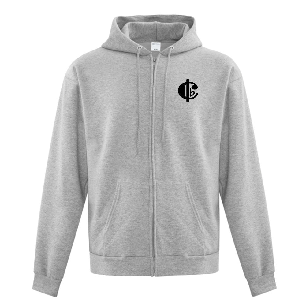 Lambton Concert Band  Adult Fleece Full Zip Hooded Sweatshirt