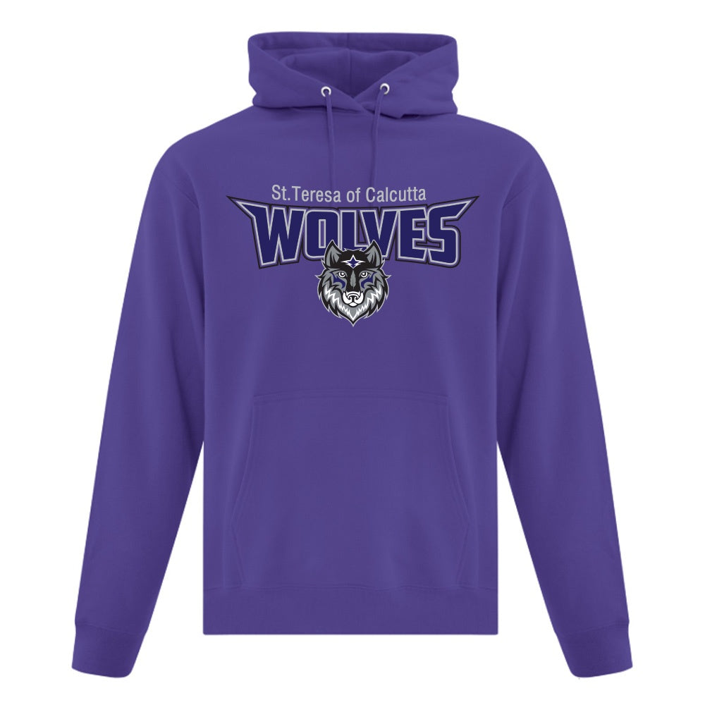 St. Teresa of Calcutta Adult Fleece Hooded Sweatshirt