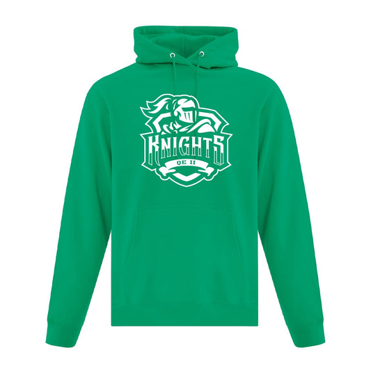 Queen Elizabeth II Petrolia Adult House Colour Everyday Fleece Hooded Sweatshirt