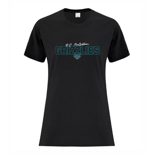 PE McGibbon Ladies' Cotton T-Shirt