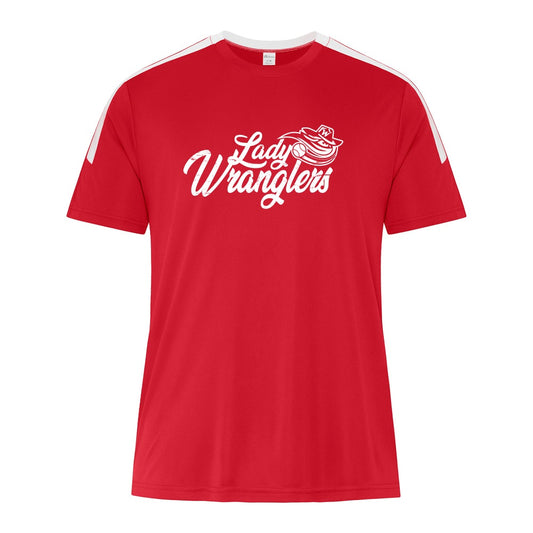 Wyoming Lady Wranglers Youth Pro Club T-Shirt