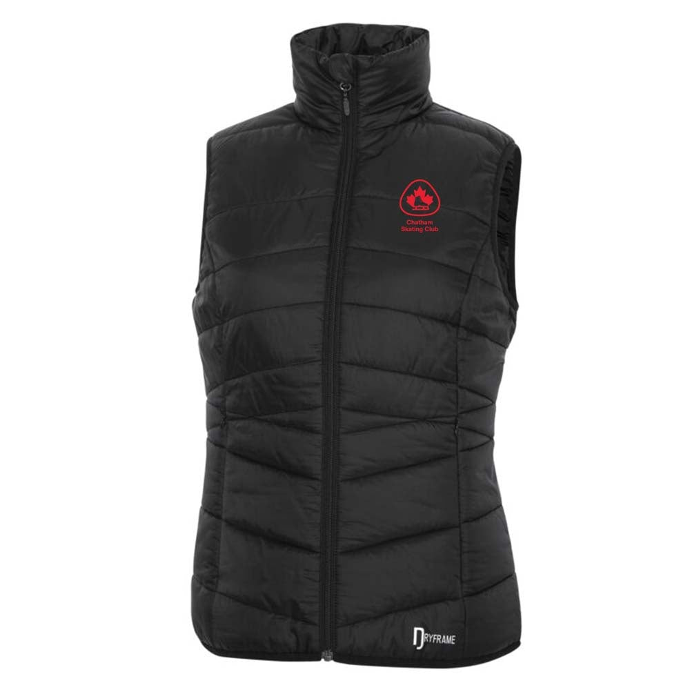 Chatham Skating Club Ladies' Dry Tech Insulated Vest