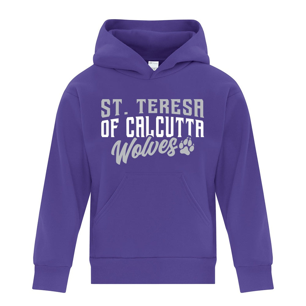 St. Teresa of Calcutta Youth Fleece Hooded Sweatshirt