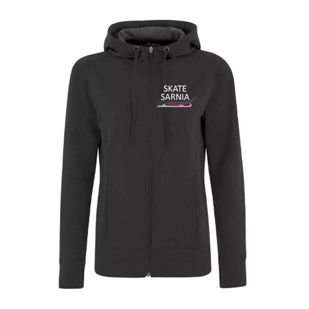 Skate Sarnia Ladies' Fleece Full Zip Hooded Sweatshirt
