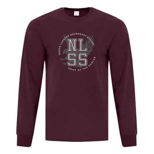 North Lambton Adult Everyday Cotton Long Sleeve T-Shirt
