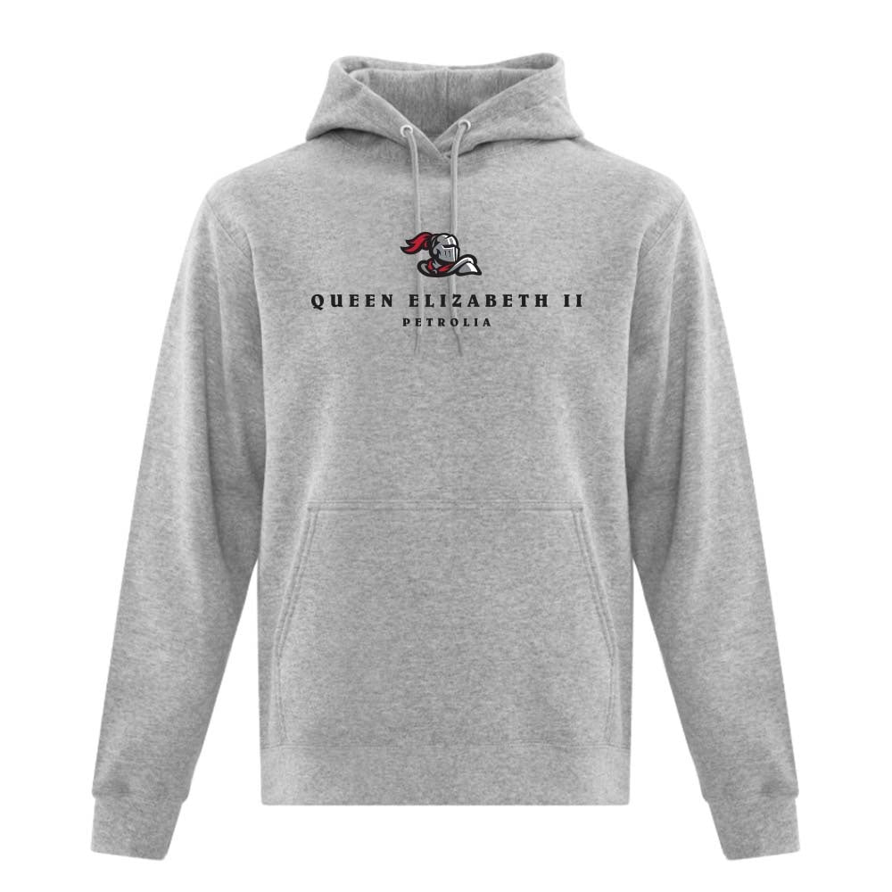 Queen Elizabeth II Petrolia Adult Fleece Hooded Sweatshirt
