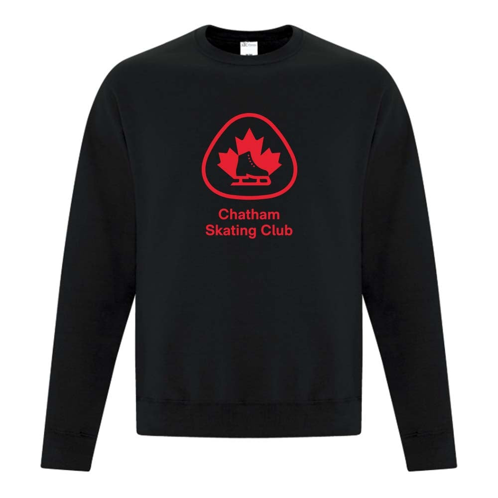 Chatham Skating Club Adult Fleece Crewneck Sweatshirt