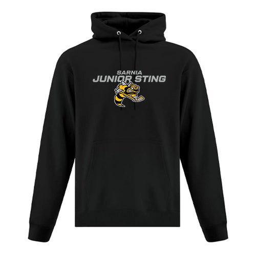 Sarnia Jr Sting Adult Everyday Fleece Hooded Sweatshirt
