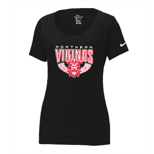 Northern Ladies' Nike Dri-FIT Cotton/Poly Scoop Neck Tee