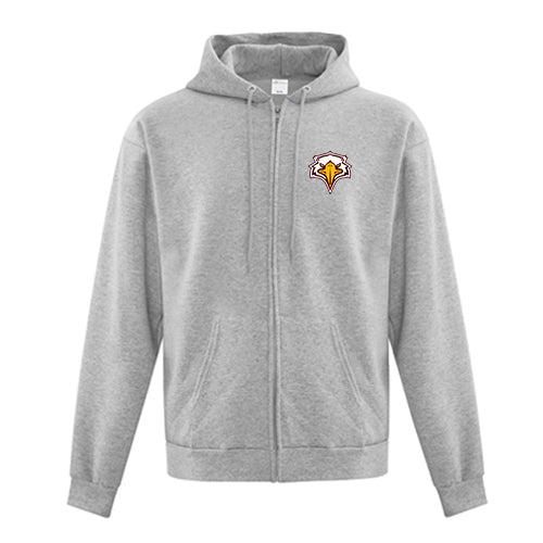 North Lambton Adult Everyday Fleece Full Zip Hooded Sweatshirt