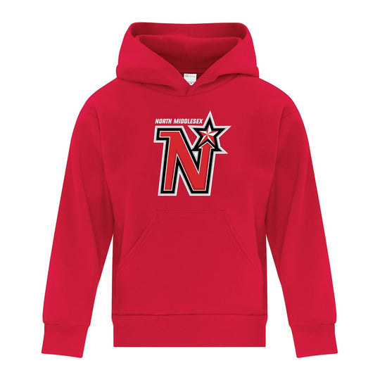 North Middlesex Stars Youth Fleece Hooded Sweatshirt