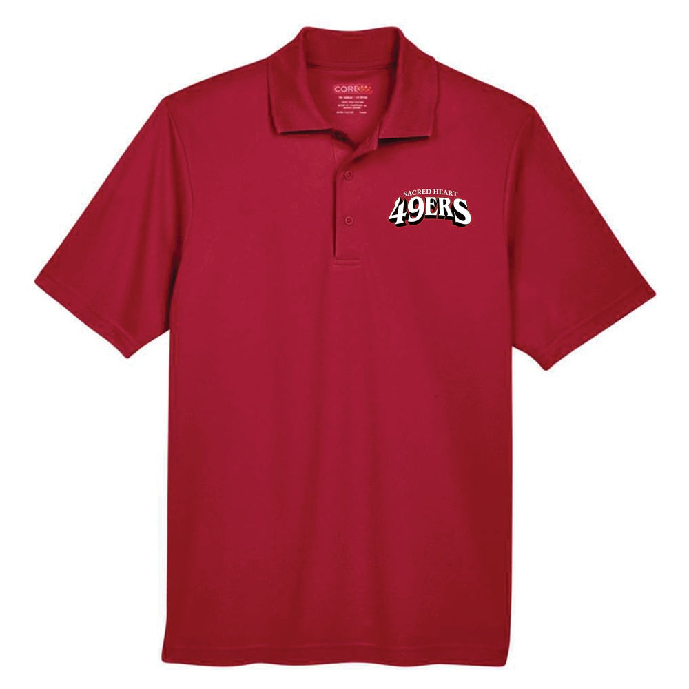 Sacred Heart Adult Origin Performance Piqué Polo