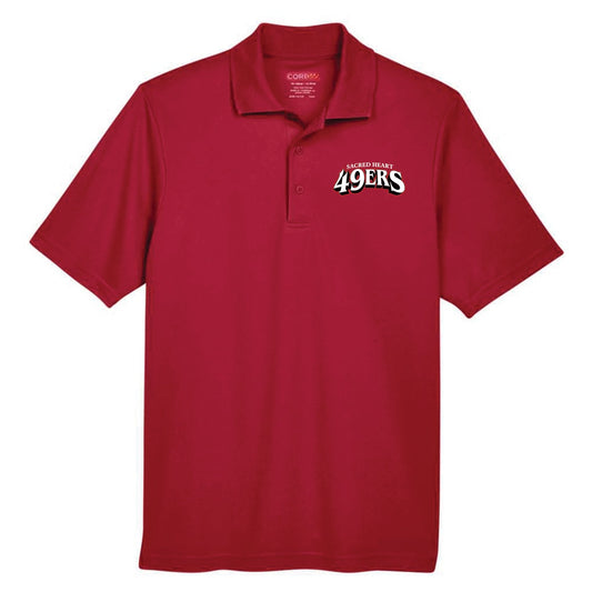 Sacred Heart Adult Origin Performance Piqué Polo