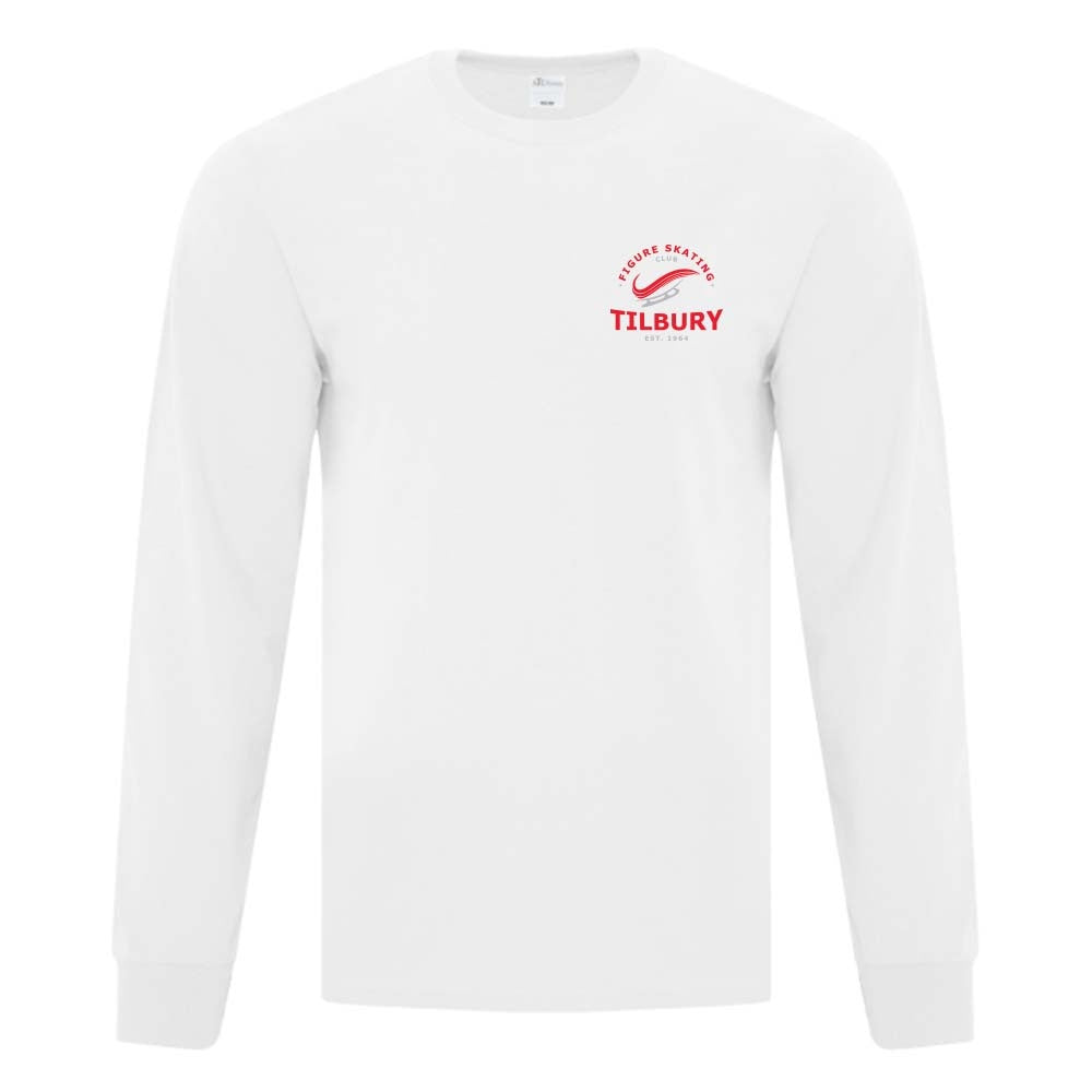 Tilbury Figure Skating Adult Cotton Long Sleeve (Alt. Logo)