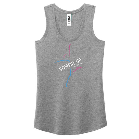 Steppin' Up Dance Ladies' Triblend Racerback Tank