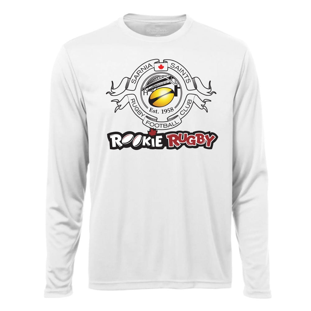 Sarnia Saints Rookie Rugby Youth Pro Team Long Sleeve Tee