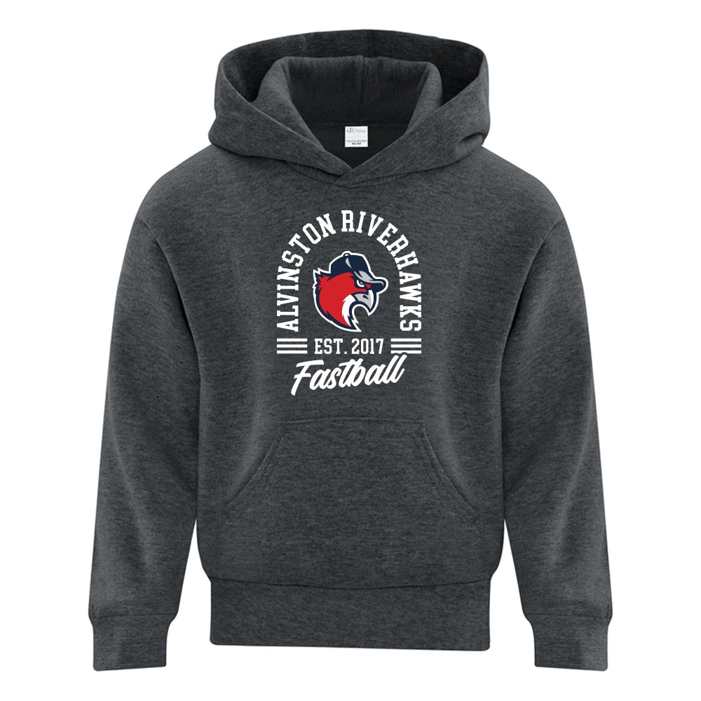 Alvinston Riverhawks Youth Fleece Hooded Sweatshirt