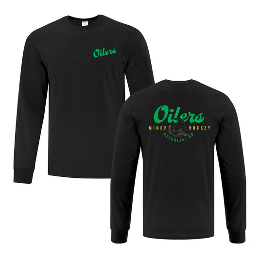 Petrolia Minor Hockey Youth Everyday Cotton Long Sleeve T-Shirt