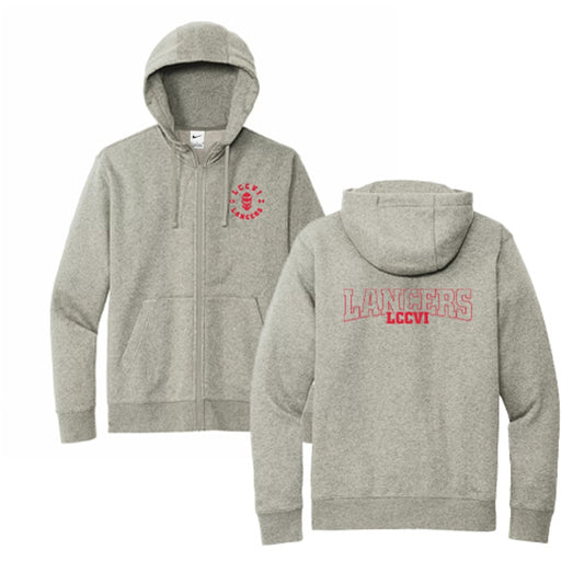 LCCVI Adult Nike Fleece Swoosh Full Zip Hoodie