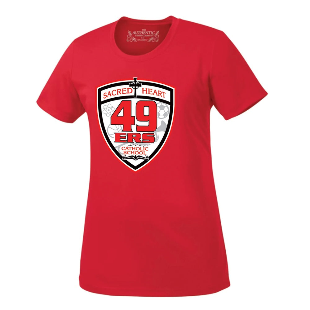 Sacred Heart Ladies' Pro Team Short Sleeve T-Shirt