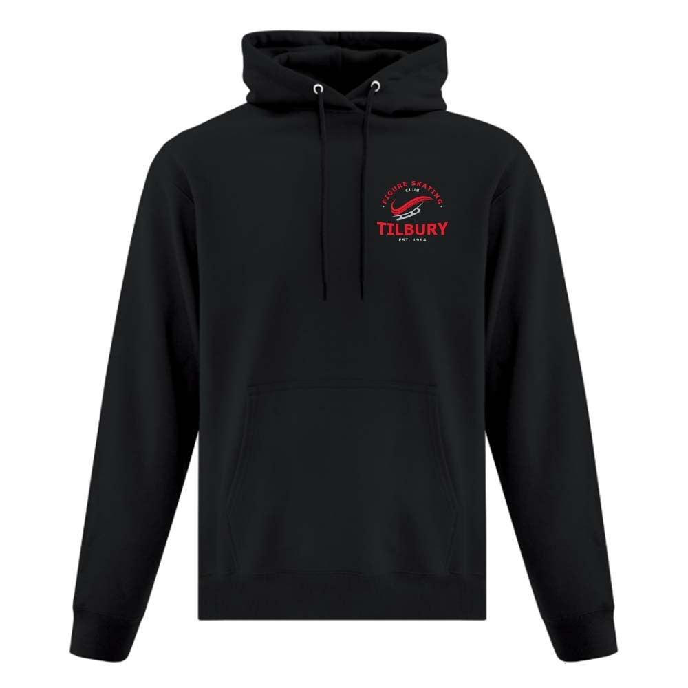 Tilbury Figure Skating Adult Fleece Hooded Sweatshirt (Alt. Logo)