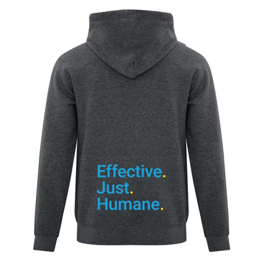 John Howard Society Adult Everyday Fleece Full Zip Hooded Sweatshirt
