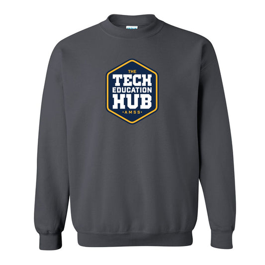 Technological Education Hub Adult Heavy Blend Crewneck Sweatshirt