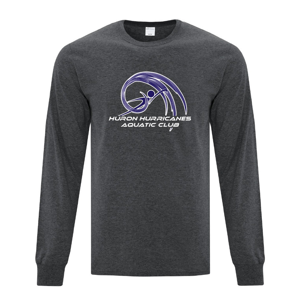 Huron Hurricanes Adult Everyday Cotton Long Sleeve T-Shirt